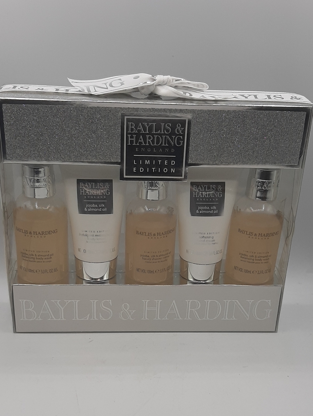 NEW Baylis & Harding England Limited Edition Gift Set jojoba, silk & almond oil